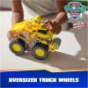 imagePaw Patrol Rescue Wheels Zumas Hovercraft Toy Truck with Projectile Launcher and Collectible Action Figure Kids Toys for Boys ampamp Girls Ages 3Rubbles Bulldozer