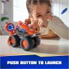 imagePaw Patrol Rescue Wheels Zumas Hovercraft Toy Truck with Projectile Launcher and Collectible Action Figure Kids Toys for Boys ampamp Girls Ages 3Zumas Hovercraft