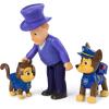 imagePaw Patrol Rubble Mayor Goodway ampamp Chickaletta Figures Kids Toys for Boys and Girls Ages 3 and UpChase