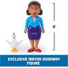 imagePaw Patrol Rubble Mayor Goodway ampamp Chickaletta Figures Kids Toys for Boys and Girls Ages 3 and UpRubble