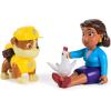 imagePaw Patrol Rubble Mayor Goodway ampamp Chickaletta Figures Kids Toys for Boys and Girls Ages 3 and UpRubble