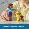 imagePaw Patrol Rubble Mayor Goodway ampamp Chickaletta Figures Kids Toys for Boys and Girls Ages 3 and UpRubble