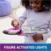 imagePaw Patrol The Mighty Movie Chases Mighty Transforming Cruiser with Mighty Pups Action Figure Lights and Sounds Kids Toys for Boys ampamp Girls 3Skye