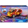 imagePaw Patrol The Mighty Movie Firetruck Toy with Marshall Mighty Pups Action Figure Lights and Sounds Kids Toys for Boys ampamp Girls 3Red
