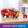 imagePaw Patrol The Mighty Movie Firetruck Toy with Marshall Mighty Pups Action Figure Lights and Sounds Kids Toys for Boys ampamp Girls 3Red