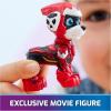 imagePaw Patrol The Mighty Movie Firetruck Toy with Marshall Mighty Pups Action Figure Lights and Sounds Kids Toys for Boys ampamp Girls 3Red