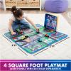 imagePaw Patrol The Mighty Movie Pup Squad Play Mat Gift Pack with Mighty Pups Chase ampamp Vee Pup Squad Racer Toy Cars Kids Toys for Boys ampamp Girls Ages 3