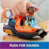 imagePaw Patrol The Mighty Movie Toy Jet Boat with Zuma Mighty Pups Action Figure Lights and Sounds Kids Toys for Boys ampamp Girls 3Zuma