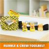 imageRubble ampamp Crew Bark Yard Deluxe Bulldozer Construction Truck Toy with Lights Sounds ampamp Rubble Action Figure Kids Toys for Boys ampamp Girls Ages 3Red