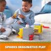 imageRubble ampamp Crew Launch ampamp Spin Spaceship Playset with Rubble Toy Figure in Construction Uniform Kids Toys for Boys ampamp Girls Ages 3 and up