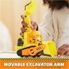 imageRubble ampamp Crew Rubbles Bulldozer Toy Truck with Movable Parts and a Collectible Action Figure Kids Toys for Ages 3 and UpRubbles Bulldozer Truck