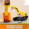 imageRubble ampamp Crew Rubbles Ultimate Tool Bulldozer Vehicle Toy Truck with Action Figure PAW Patrol Kids Toys for Boys ampamp Girls Ages 3 and Up