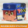 imageRubble ampamp Crew Stuffed Animals Charger 4Inch CubeShaped Plush Toy for Kids Ages 3 and UpMix