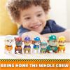 imageRubble ampamp Crew Toy Figures Gift Pack with 7 Collectible Action Figures Kids Toys for Boys ampamp Girls Ages 3New 7 Pack Figure Set