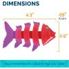 imageSwimWays Paw Patrol ZoomARays Water Toys Kids Pool oys ampamp Diving Tys Paw Patrol Toys for Kids Aged 5 ampamp Up 2PackFish Styx Diving Toy3 Pack