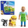 imagePAW Patrol Rubble ampamp Mr Porter Figure Pack with Skunk Toy Figure Kids Toys for Boys ampamp Girls Ages 3 and Up
