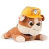 imagePaw Patrol GUND Rubble Plush Official Lounging Rubble Plush Toy Weighted Stuffed Animal Sensory Toy for Ages 1 and Up 8