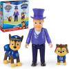 imagePaw Patrol Rubble Mayor Goodway ampamp Chickaletta Figures Kids Toys for Boys and Girls Ages 3 and UpChase