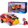 imagePaw Patrol The Mighty Movie Firetruck Toy with Marshall Mighty Pups Action Figure Lights and Sounds Kids Toys for Boys ampamp Girls 3Red