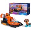 imagePaw Patrol The Mighty Movie Toy Jet Boat with Zuma Mighty Pups Action Figure Lights and Sounds Kids Toys for Boys ampamp Girls 3Zuma