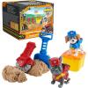 imageRubble ampamp Crew Charger ampamp Wheeler Action Figures with Kinetic BuildIt Sand ampamp 2 Building Tools PAW Patrol Kids Toys for Boys ampamp Girls Ages 3 and UpCharger  Wheeler With Kinetic Sands
