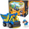 imageRubble ampamp Crew Rubbles Bulldozer Toy Truck with Movable Parts and a Collectible Action Figure Kids Toys for Ages 3 and UpWheelers Dump Truck