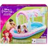 imageSwimways Paw Patrol Deluxe Inflatable Pool Above Ground Pool with Canopy and Fast Inflation for Kids Aged 3 ampamp UpDisney Princess Ariel