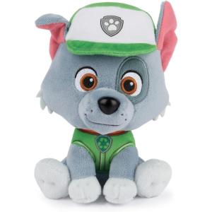 imageGUND Official PAW Patrol Chase in Signature Police Officer Uniform Plush Toy Stuffed Animal for Ages 1 and Up 6quot Styles May VaryRocky