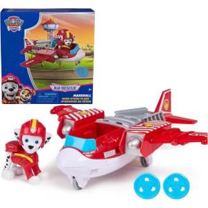 imagePAW Patrol Air Rescue Marshall Action Figure ampamp Hero Hydro Airplane Toy with Projectile Launcher ampamp 2 Projectiles Kids Toys for Boys ampamp Girls Ages 3