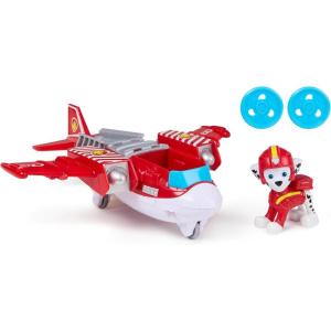 imagePAW Patrol Air Rescue Marshall Fire Fighter Rescue Plane with Launcher and 2 Bullets Toys for Boys and Girls Ages 3Air Rescue Marshall