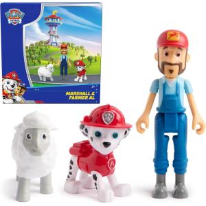 imagePAW Patrol Marshall ampamp Farmer Al Figure Pack with Sheep Toy Figure Kids Toys for Boys and Girls Ages 3 and Up