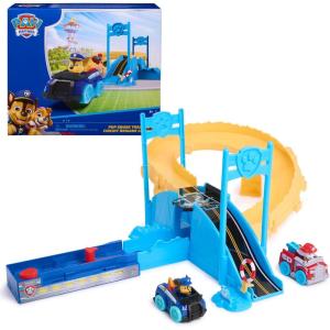 imagePAW Patrol Pup Squad Track Set Looping Track Playset ampamp Vehicle Launcher with Chase ampamp Marshall Toy Cars Kids Toys for Boys ampamp Girls Ages 3 and UpPup Squad Track