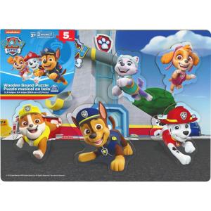 imagePAW Patrol The Movie 7 Puzzle Bundle 24pc 48pc With Storage Tin  Puzzles for Kids Ages 48  Party Favors  Toys for Ages 4Chunky Wood Sound Puzzle