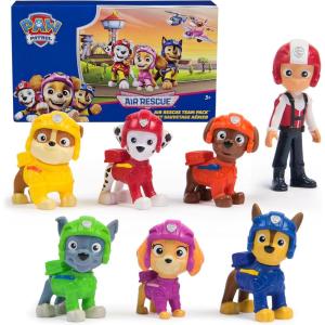 imagePaw Patrol Air Rescue Toy Figures Gift Pack with 7 Collectible Action Figures Kids Toys for Boys ampamp Girls Ages 3 and up