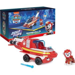 imagePaw Patrol Aqua Pups Marshall Transforming Dolphin Vehicle with Collectible Action Figure Kids Toys for Ages 3 and upAqua Pups  Marshall Vehicle