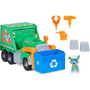 imagePaw Patrol Aqua Pups Rocky and Sawfish Action Figures Set Kids Toys for Ages 3 and upDeluxe Truck