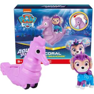 imagePaw Patrol Aqua Pups Rubble and Hammerhead Action Figures Set Kids Toys for Ages 3 and upCoral