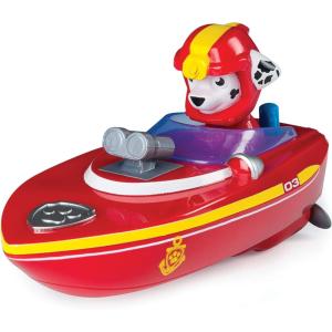imagePaw Patrol Bath Toy for Boys ampamp Girls  Marshall Toy Rescue Boat  WindUp Pool ampamp Water Toy for Bath Time  No Batteries Required  Stocking Stuffer Christmas Holiday Birthday Gifts for Kids Age 4