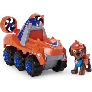 imagePaw Patrol Big Truck Pups Zuma Action Figure with Clipon Rescue Drone Command Center Pod and Animal Friend Kids Toys Ages 3 and upDeluxe Rev Up Vehicle