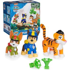 imagePaw Patrol Jungle Pups Marshall Skye ampamp Elephant Action Figures with Projectile Launcher Kids Toys for Boys and Girls Ages 3 and UpChase  Tracker  Tiger