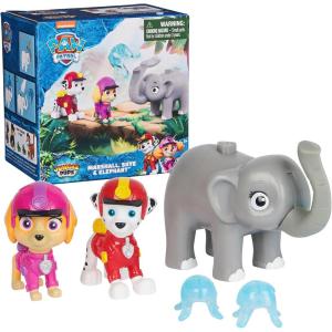 imagePaw Patrol Jungle Pups Marshall Skye ampamp Elephant Action Figures with Projectile Launcher Kids Toys for Boys and Girls Ages 3 and UpMarshall  Skye  Elephant