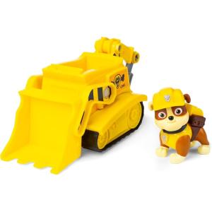 imagePaw Patrol Marshalls Firetruck Toy Truck with Collectible Action Figure Sustainably Minded Kids Toys for Boys ampamp Girls Ages 3 and UpRubble