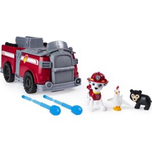 imagePaw Patrol Marshalls Ride N Rescue Transforming 2in1 Playset ampamp Fire Truck for Kids Aged 3 ampamp Up