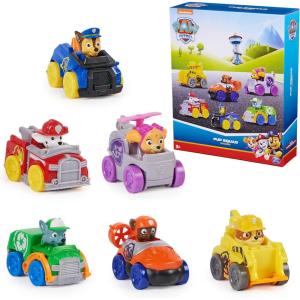imagePaw Patrol Pup Squad Racers 6Piece Vehicle Gift Set Kids Toys for Boys ampamp Girls Ages 3 and UpPup Squad Racers