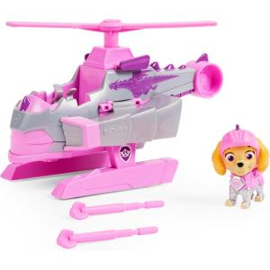 imagePaw Patrol Rescue Knights Chase Transforming Toy Car with Collectible Action Figure Kids Toys for Ages 3 and upSkye