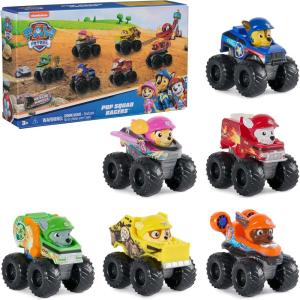 imagePaw Patrol Rescue Wheels 6Piece Pup Squad Racers Toy Cars Gift Set Kids Toys for Boys ampamp Girls Ages 3 and Up