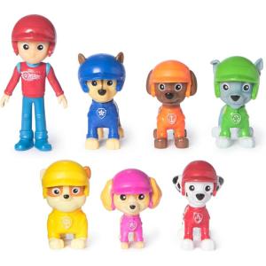 imagePaw Patrol Rescue Wheels Toy Figures Gift Pack with 7 Collectible Action Figures Kids Toys for Boys and Girls Ages 3 and up
