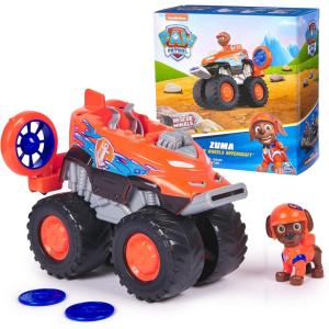 imagePaw Patrol Rescue Wheels Zumas Hovercraft Toy Truck with Projectile Launcher and Collectible Action Figure Kids Toys for Boys ampamp Girls Ages 3Zumas Hovercraft