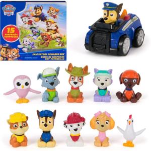 imagePaw Patrol Rewards Box 8 Mini Figures 2 Animal Figures 4 Sticker Sheets ampamp 1 Pup Squad Racer Kids Toys for Boys ampamp Girls Ages 3 and Up