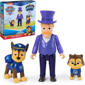 imagePaw Patrol Rubble Mayor Goodway ampamp Chickaletta Figures Kids Toys for Boys and Girls Ages 3 and UpChase